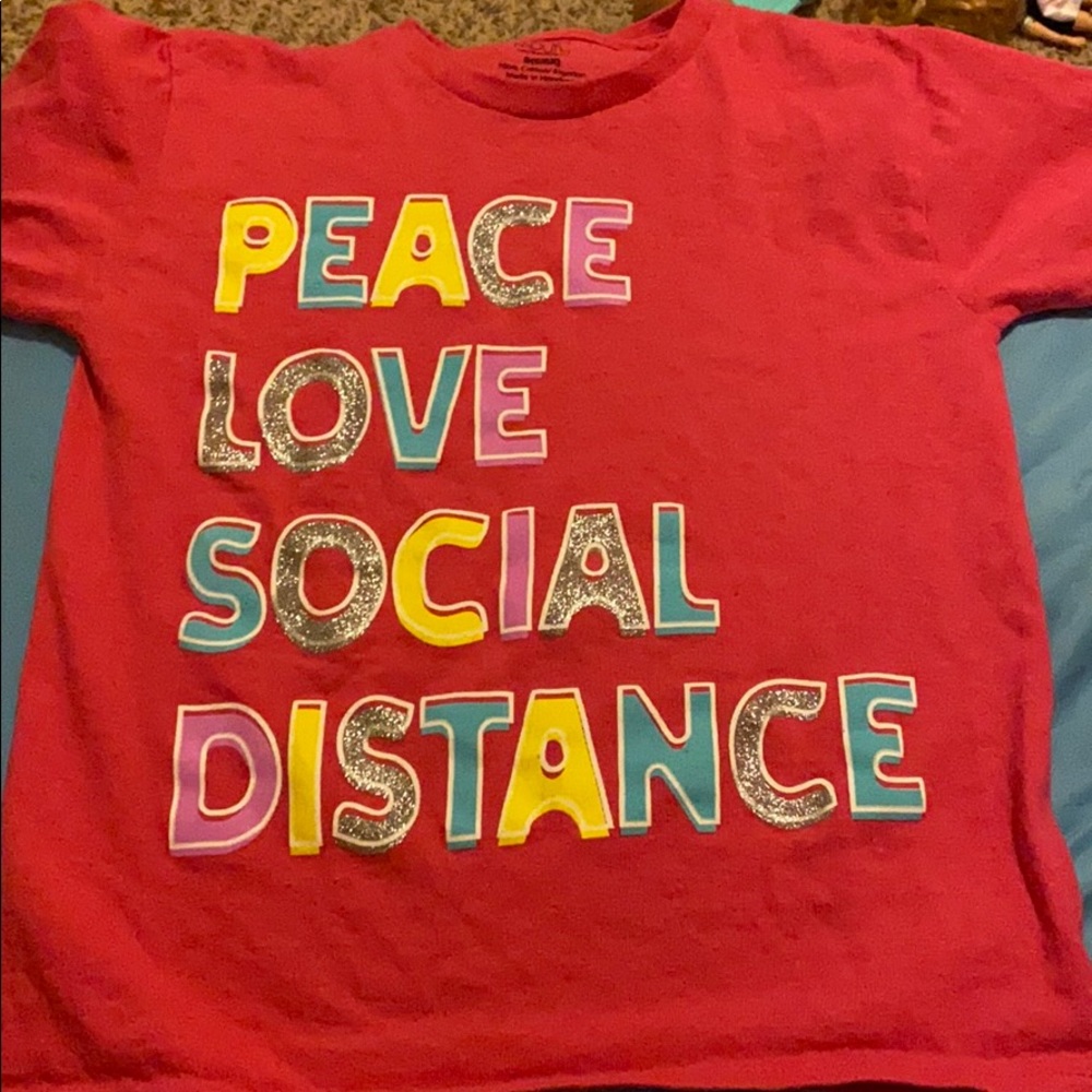 NWOT Social Distancing T-shirt
